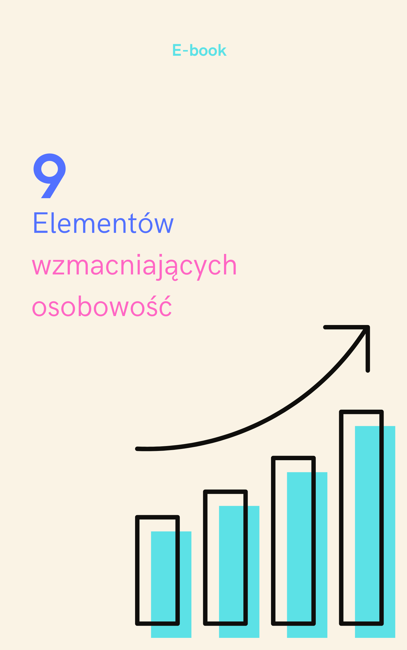 okładka e-booka,ilustracja, „9 elementów wzmacniających osobowość"